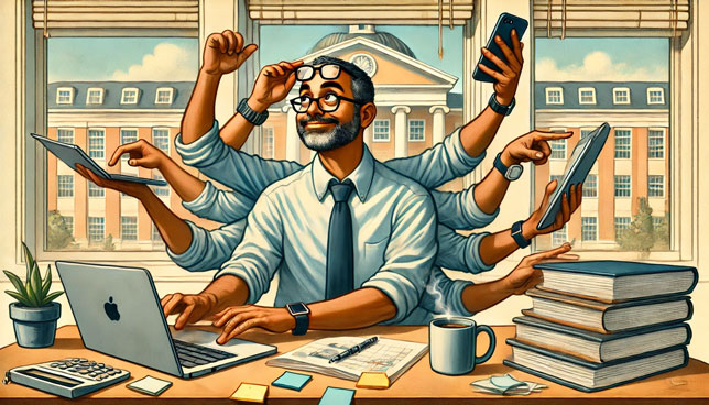 Read more about the article A Day in the Life of Digital Leadership — Campus Technology
